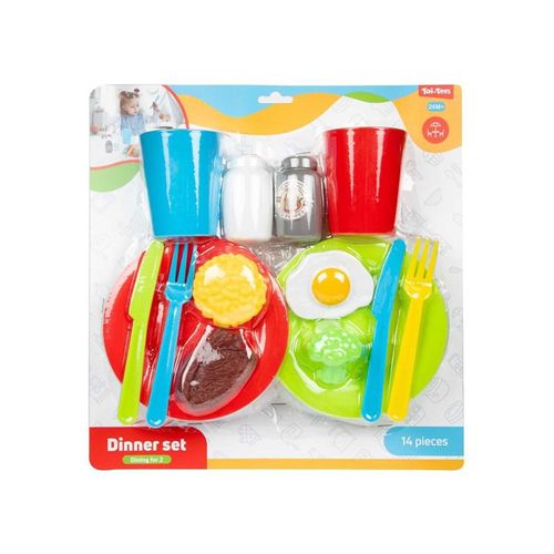 Toi-Toys - Home Food Dinner Set 14pcs.