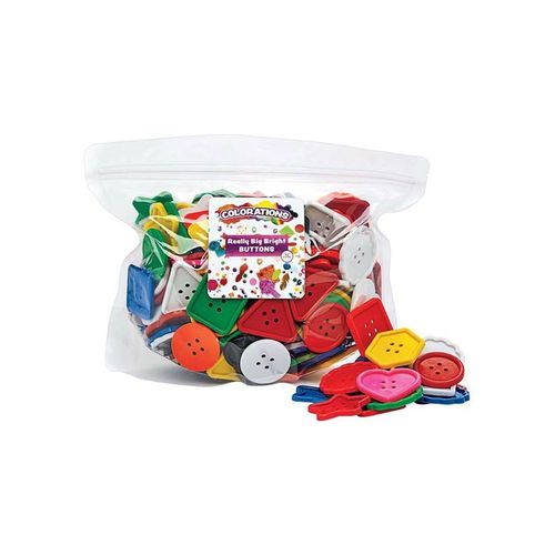 Colorations - Very Large Bright Buttons 450 Grams