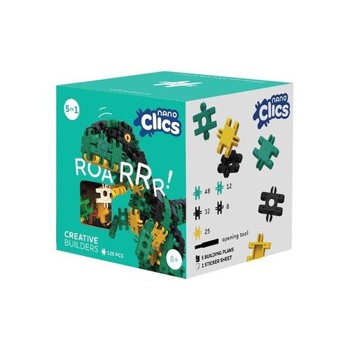 Clics Nano - Creative Builders 125 pcs.