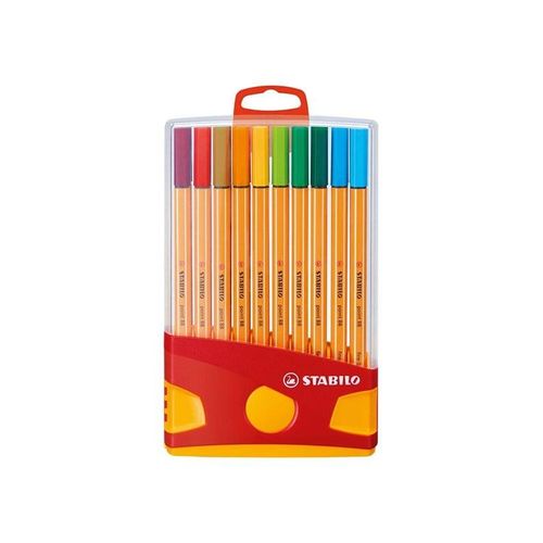 STABILO point 88 - Fineliner - ColorParade - Set 20 Pieces