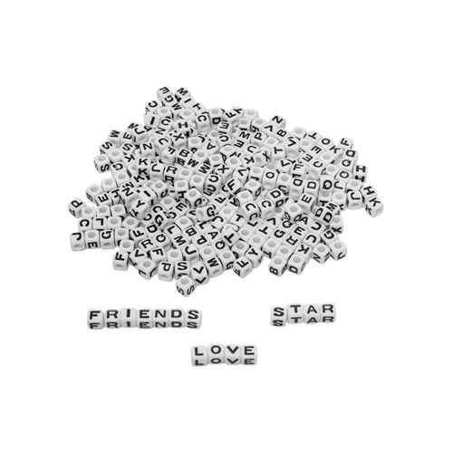 Colorations - Alphabet Beads 7mm 300pcs.