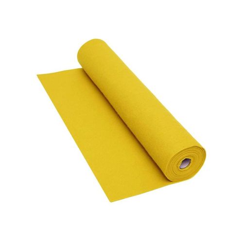 Colorations - Yellow Felt Roll - 160gsm 5m x 45cm