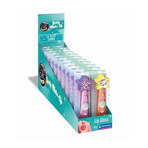 Clementoni Crazy Chic Lipgloss Star Purple/Yellow