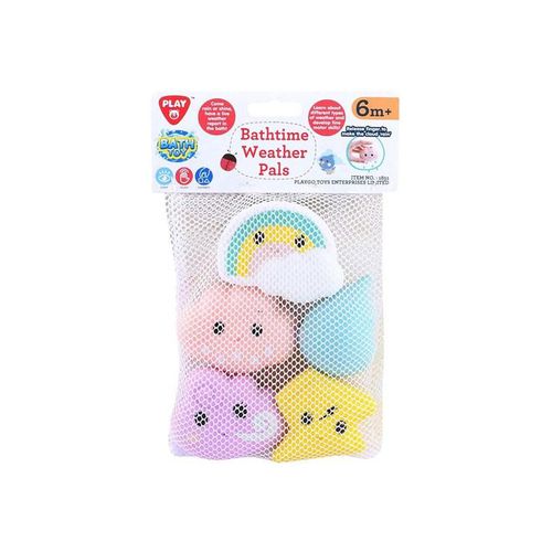 PLAY Bath Toys Weather Influences in Net 5pcs.