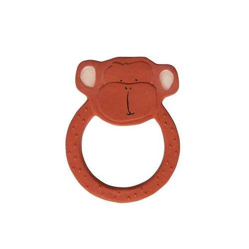 Trixie Baby - Teething Ring Round - Mr. Monkey