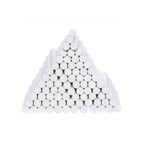 Colorations - White Dustless Chalk 100pcs.