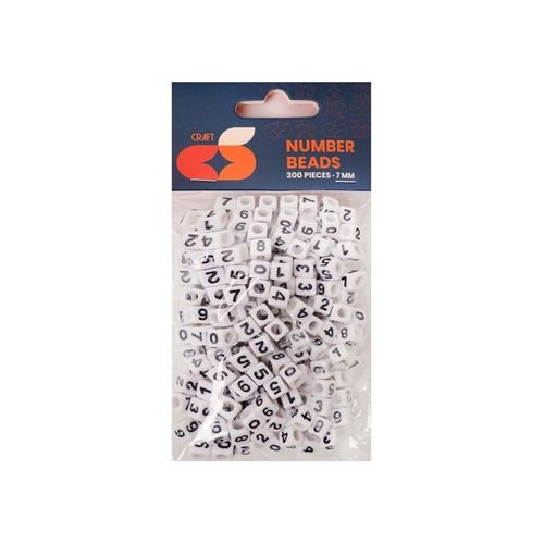 Colorations - Number Beads 7mm 300pcs.