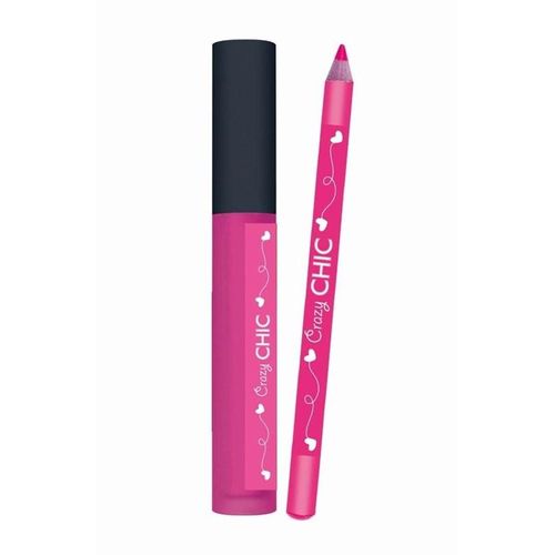 Clementoni Crazy Chic Lipgloss and Lipliner Strawberry