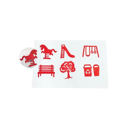 Colorations - Easy Grip Stamps Playground