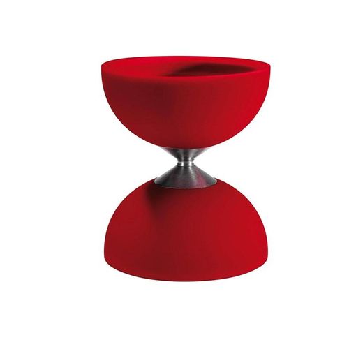 Eureka Rubber Diabolo - Red