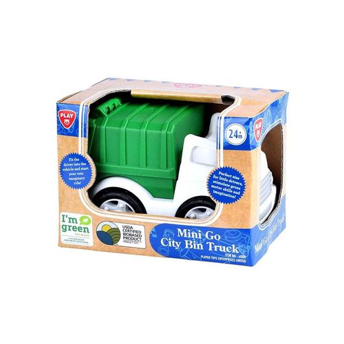 PLAY Bio Based Garbage Truck White Green