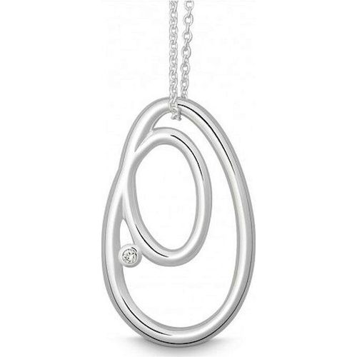 QUINN - Halskette - Damen - Silber 925 - Diamant - Wess. (H) - piqué - 272989