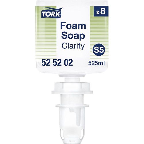TORK Schaumseife, VE 8 Stk à 525 ml, transparent