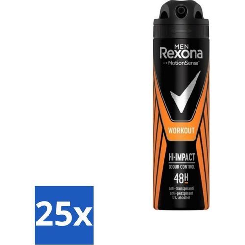 Rexona Men - MotionSense - Deodorant Spray - Antitranspirant - 150 ml - Vorteilspack - 25 Stücke