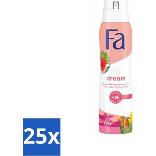 Fa Deodorant Spray Fiji Dream 150 ml - Vorteilspack - 25 Stücke