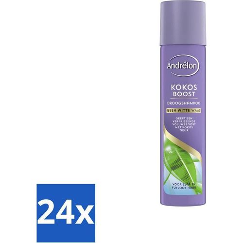 Andrélon Trockenshampoo Coconut Boost 245 ml - Vorteilspack - 24 Stücke