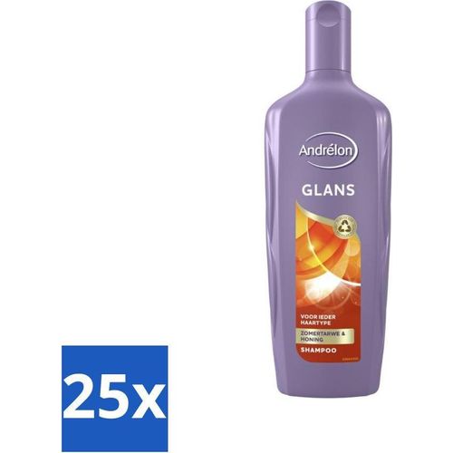 Andrélon - Glanz - Shampoo - Für strahlendes & glänzendes Haar - 300 ml - Vorteilspack - 25 Stücke