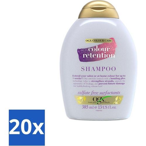 OGX Farberhaltungsshampoo für coloriertes Haar 385 ml - Vorteilspack - 20 Stücke