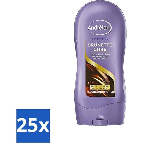 Andrélon Brunette Care Conditioner für braunes Haar 300 ml - Vorteilspack - 25 Stücke