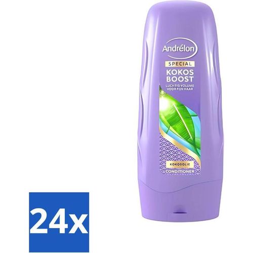 Andrélon Coconut Boost Conditioner für trockenes Haar - 300 ml - Vorteilspack - 24 Stücke