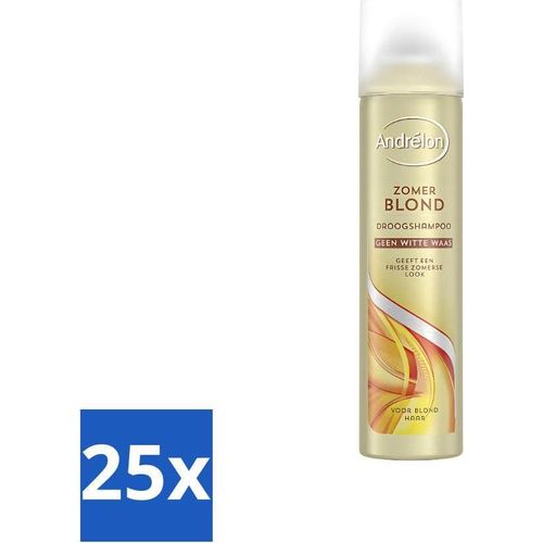 Andrélon Trockenshampoo Sommerblond 245 ml - Vorteilspack - 25 Stücke