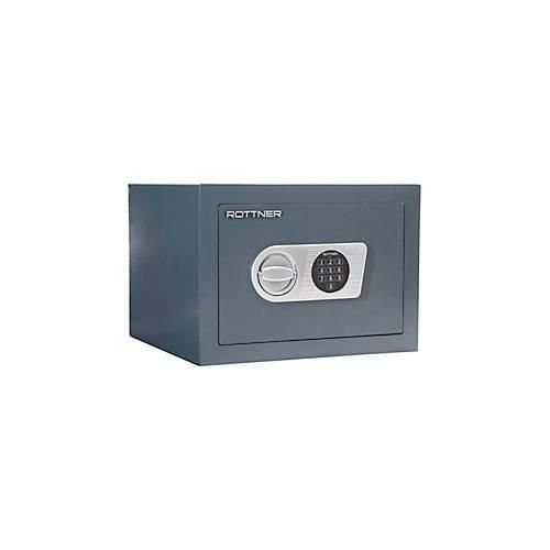 Rottner Wertschutzschrank Samoa 40, Elektronikschloss, EN 0, 22,44 Liter, Stahl, anthrazit