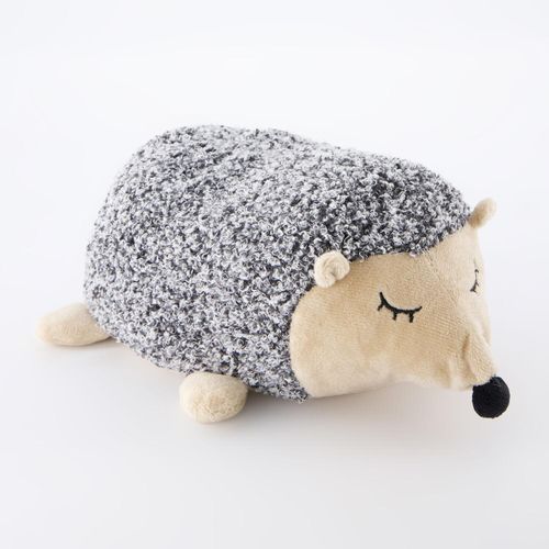 Graue Igel-Dekoration 12x23cm
