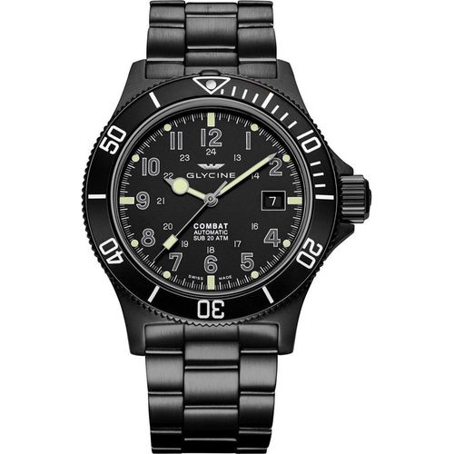 Glycine Herrenuhr GL0079 schwarz