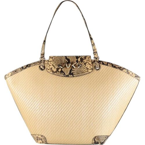 Damen Handtasche Michael Kors 30T1GZYTT4W-NATURAL Braun 26-56 x 38 x 13 cm