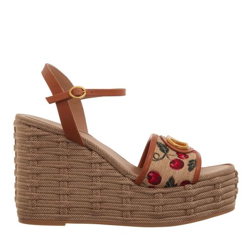 Valentino Garavani Espadrilles - Wedge Espadrillas - Gr. 38 (EU) - in Braun - für Damen Image