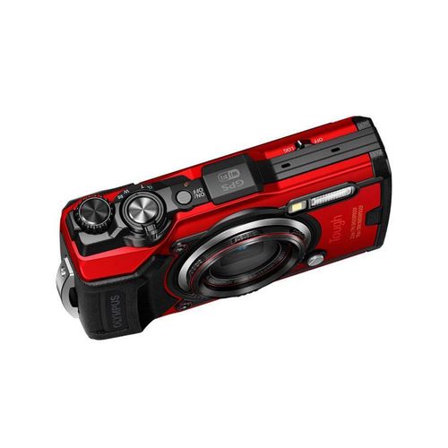 Kompakt Kamera Tough TG-6 - Rot + Olympus Olympus lens Zoom 4.5-18mm f/2.0-4.9 f/2.0-4.9