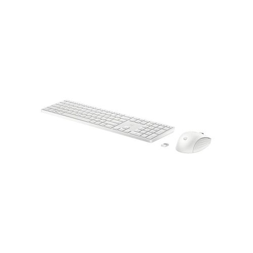 HP 655 - Tastatur & Maus Set - Englisch - Weiss