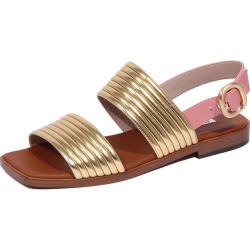 2114J sandalo donna ALBERTO GOZZI DELZ gold/rosa Sandale Frau