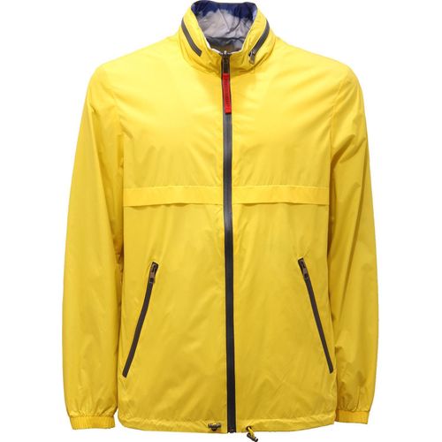 3111AF giubbotto uomo FREEDOMDAY yellow reversible jacket man
