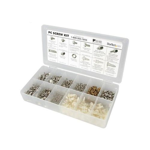 StarTech.com Deluxe Assortment PC Schraubensatz - Screw Nuts und Standoffs