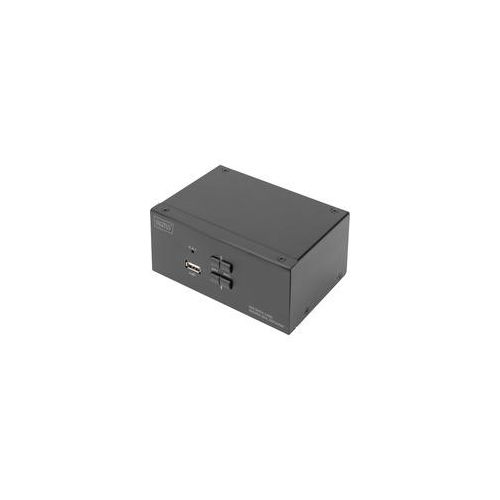 KVM-Switch DisplayPort 2x 1 schwarz, Dual Display