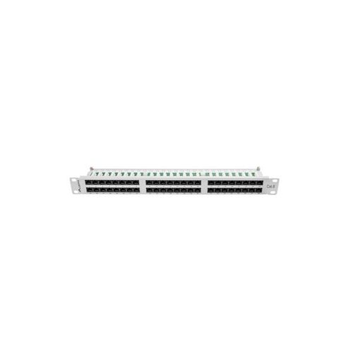 Lanberg PPU6-1048-S 48-Port Patch Panel 1U 19" Cat6 Grey RAL7035