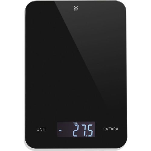 WMF Elektrische , Schwarz , Kunststoff, Glas , 15x23 cm , Abschaltautomatik, digitale Anzeige, exkl. Batterie , Backen, Küchenwaagen