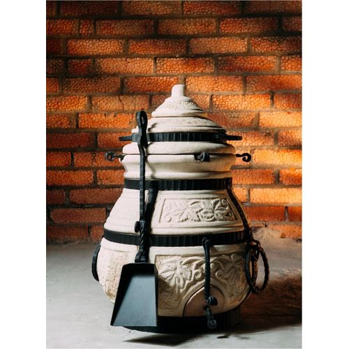 Tandoori Ofen “Nomade” : Nomade mit Klappdeckel ohne Untergestell Tandoor Variante: Nomade mit Klappdeckel ohne Untergestell