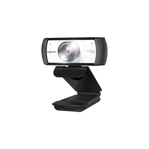 LogiLink Conference HD USB webcam 120° dual microphone manual focus