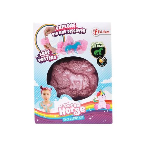 Toi-Toys - Excavation set Unicorn Glow in the Dark
