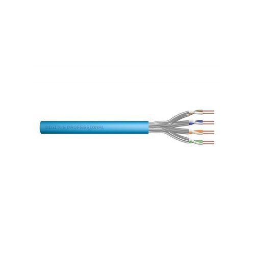 DIGITUS CAT 6A S-FTP - 100m - Blau - 100m