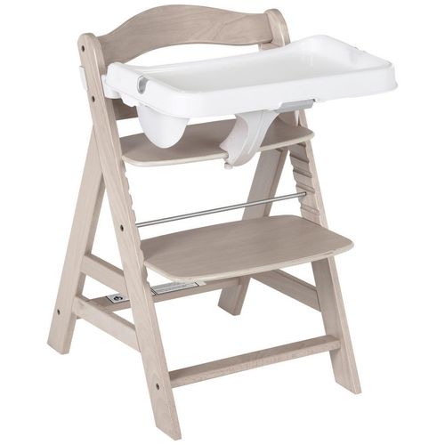 Hauck Ess- Alpha Tray , Weiß , Kunststoff , 46x56.5x22.5 cm , SGS-geprüft , Babymöbel, Hochstühle & Zubehör, Hochstuhlzubehör, Ess- & Spielbretter