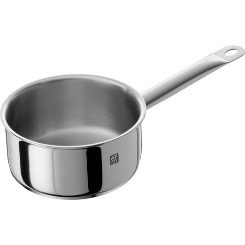 Zwilling Stielkasserolle Twin Classic , Silber , Metall , 1,5 L , rund , Messskala , Kochen, Töpfe, Stielkasserollen