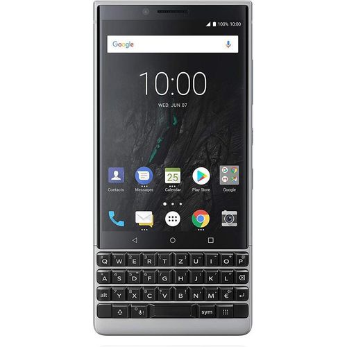 BlackBerry Key2 64 GB Dual Sim Silver Neu