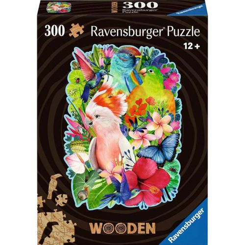 Ravensburger Puzzle Wodden Puzzle Exotische Vögel