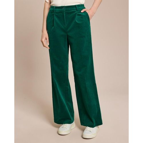 Hose aus Cord mit weitem Bein