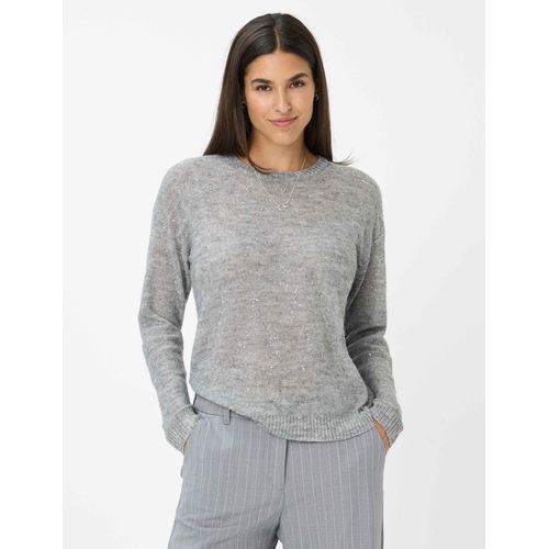 Brax Damen Pullover Style LESLEY cozy grey, hellgrau, Gr. 36 Image
