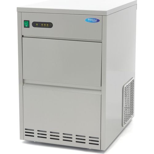 Maxima - Gastro Eiswürfelmaschinen - 45 kg/Tag - Kugelwürfel - Wasser Gekühlt