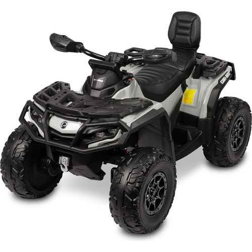 TOYZ, Elektroauto Kinder, Fahrzeug Kinder Outlander, Rutscherfahrzeug, Grau